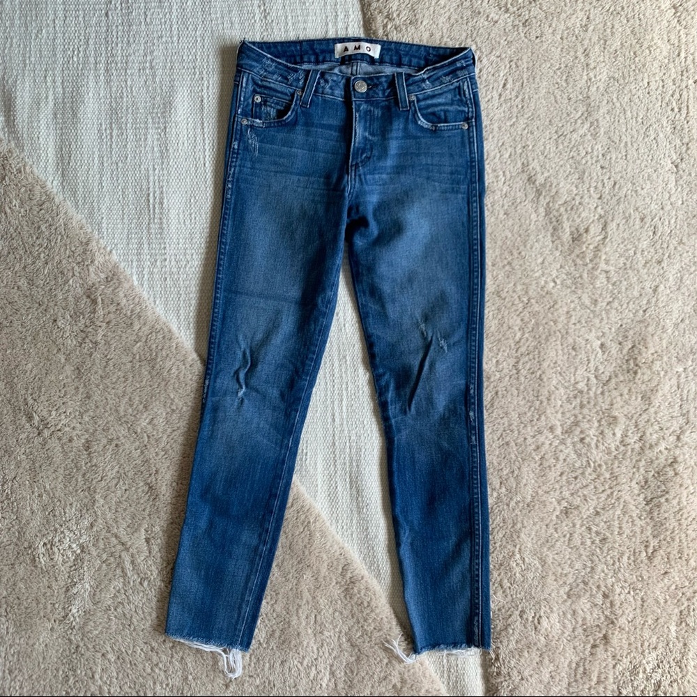 AMO denim stix crop - Picture 4 of 8